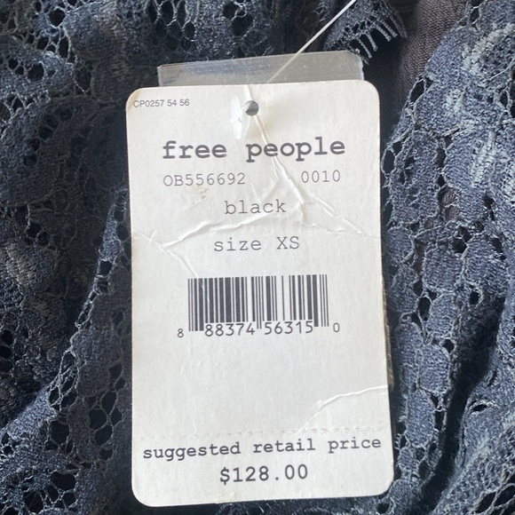 NWT Free People XS Tell Tale Lace Tunic - Picture 12 of 14